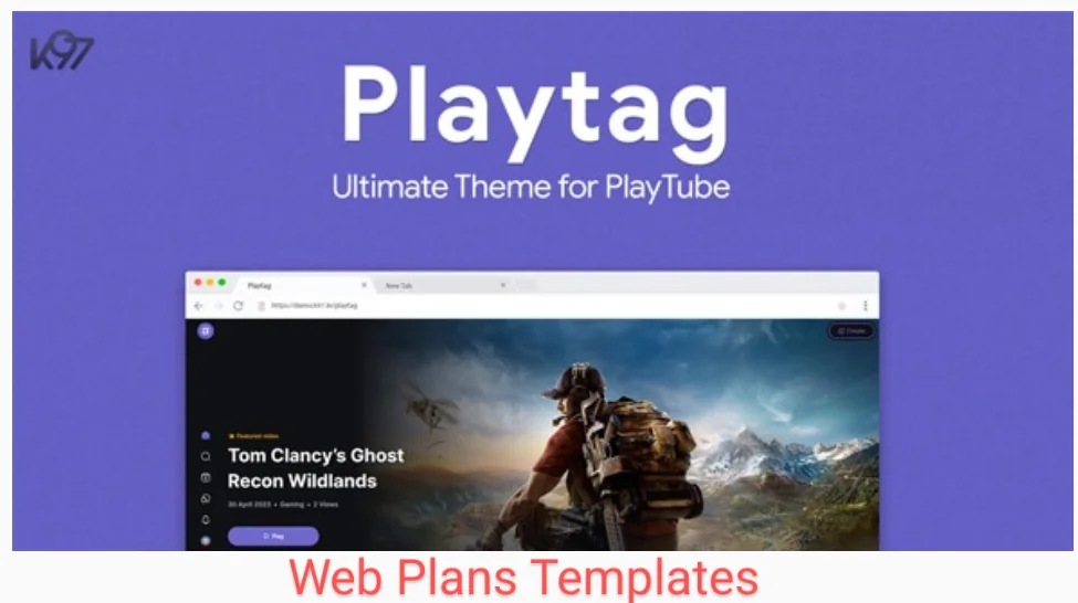 Playtag - The Ultimate PlayTube Theme v1.0.7