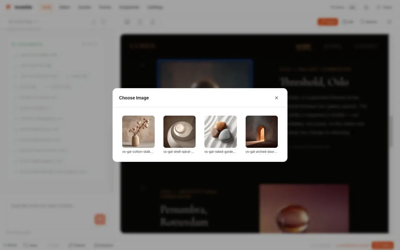 VoxelSite — AI Website Generator · Self-Hosted · Own Your Files