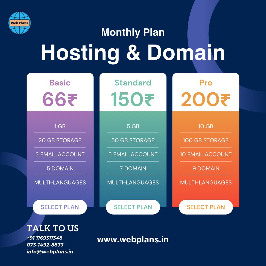 Web Hosting Plans – Fast, Secure & Affordable